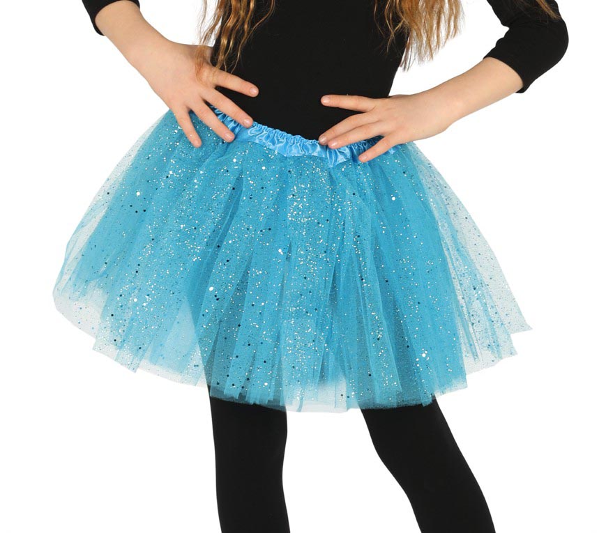 CHILD TUTU WITH GLITTER, 30 CM
