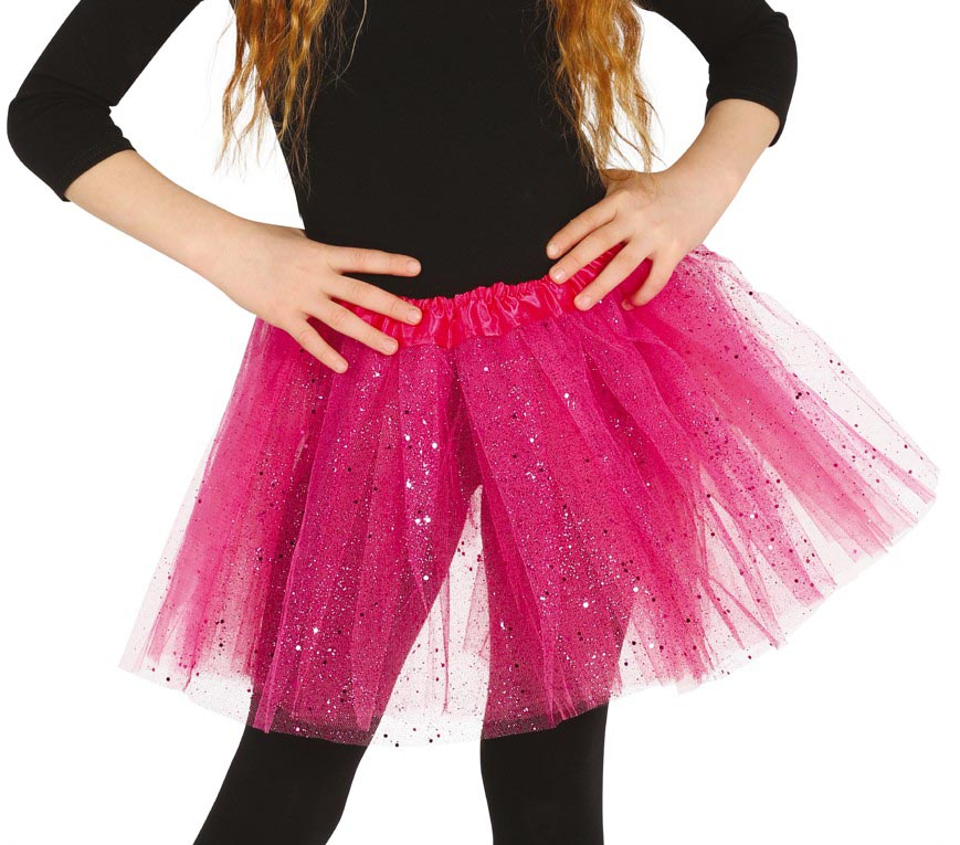 CHILD TUTU WITH GLITTER, 30 CM