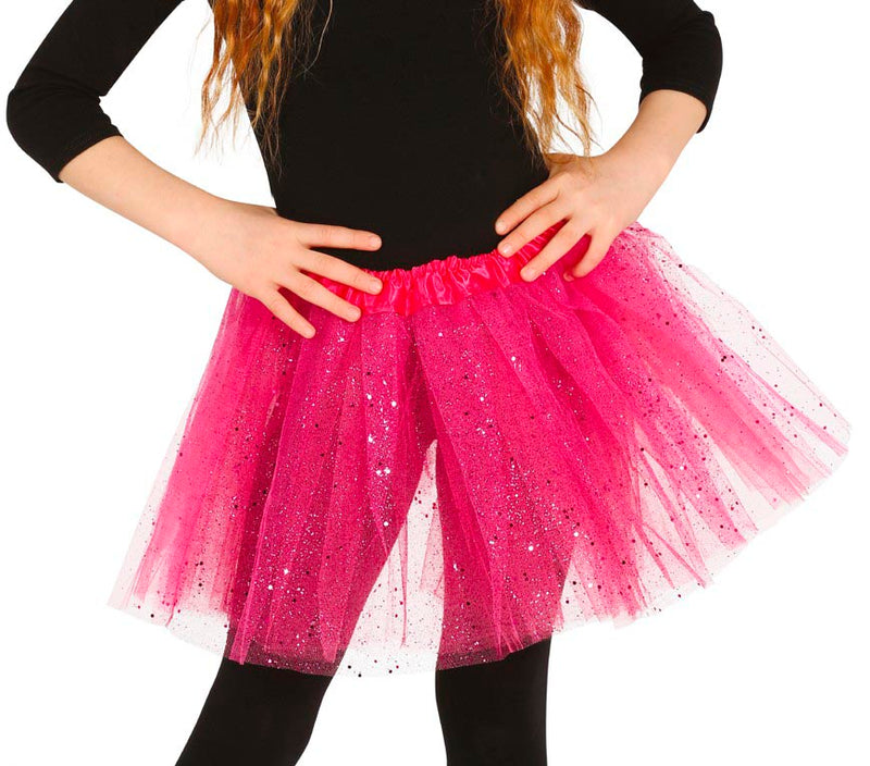 CHILD TUTU WITH GLITTER, 30 CM