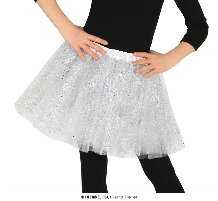 CHILD TUTU WITH GLITTER, 30 CM