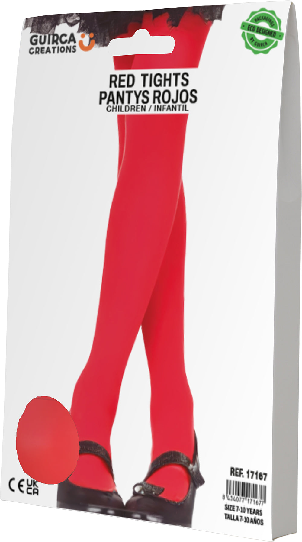 RED TIGHTS 3-6 YEARS
