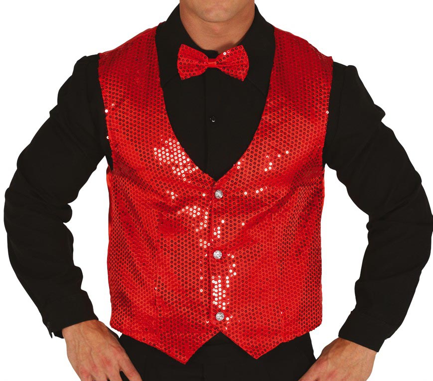 SEQUINED WAISTCOAT