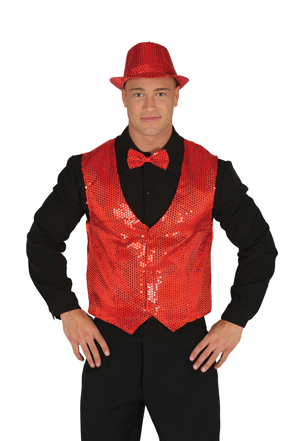 SEQUINED WAISTCOAT