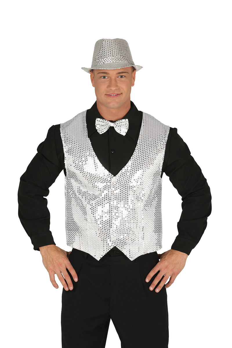 SEQUINED WAISTCOAT