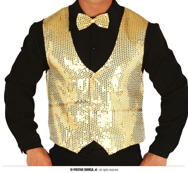 SEQUINED WAISTCOAT