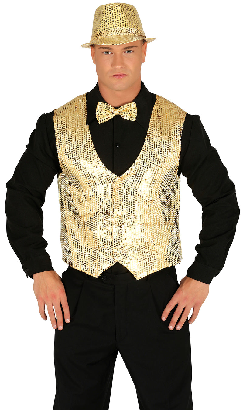 SEQUINED WAISTCOAT