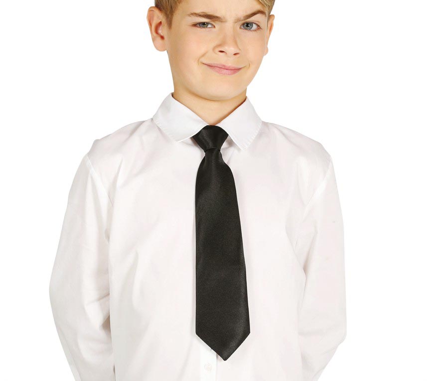 CHILD BLACK TIE 30 CM