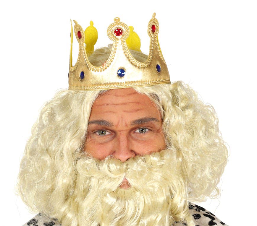 FABRIC KING CROWN GOLDEN