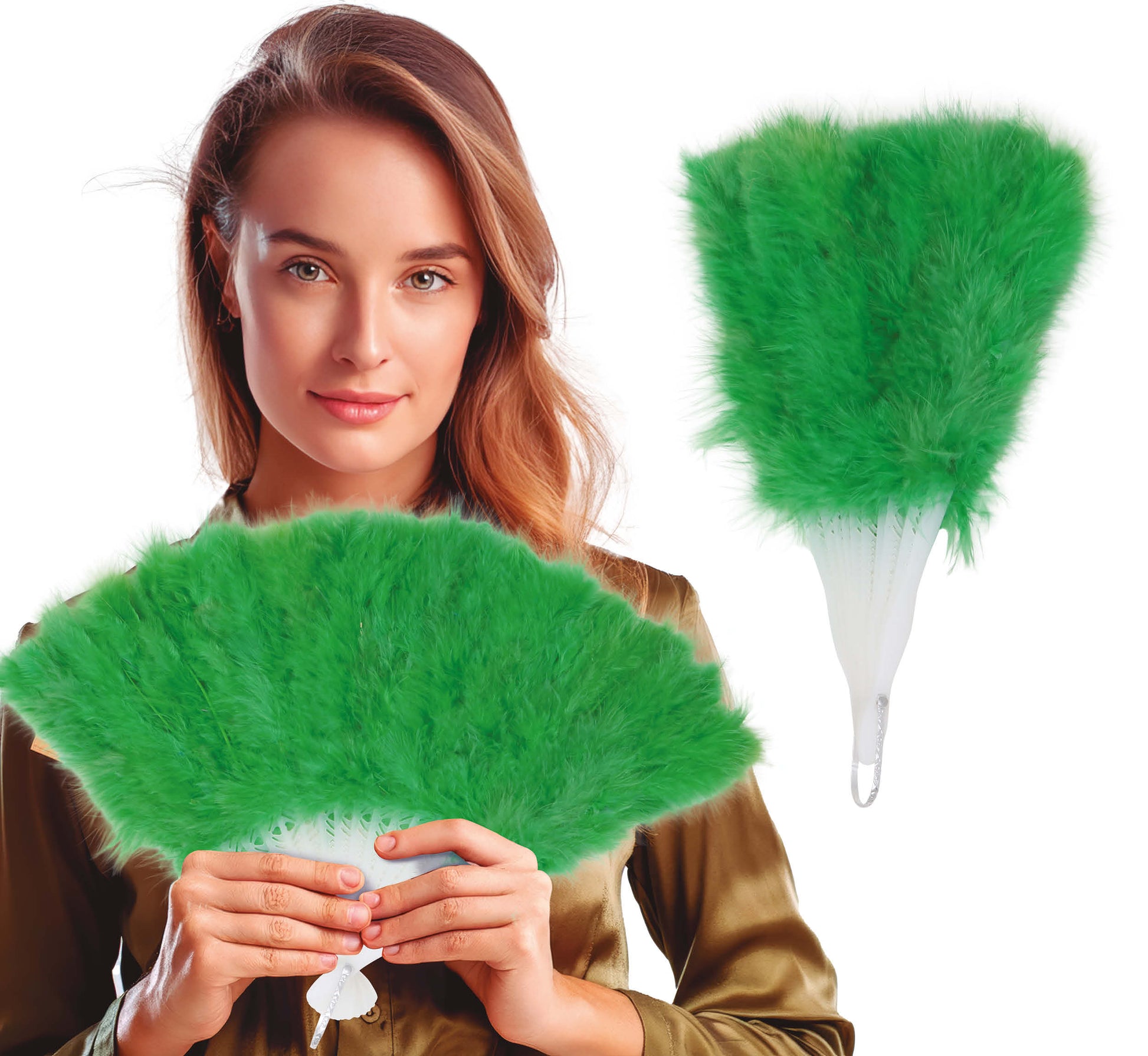 FEATHER FAN 16 BLADES