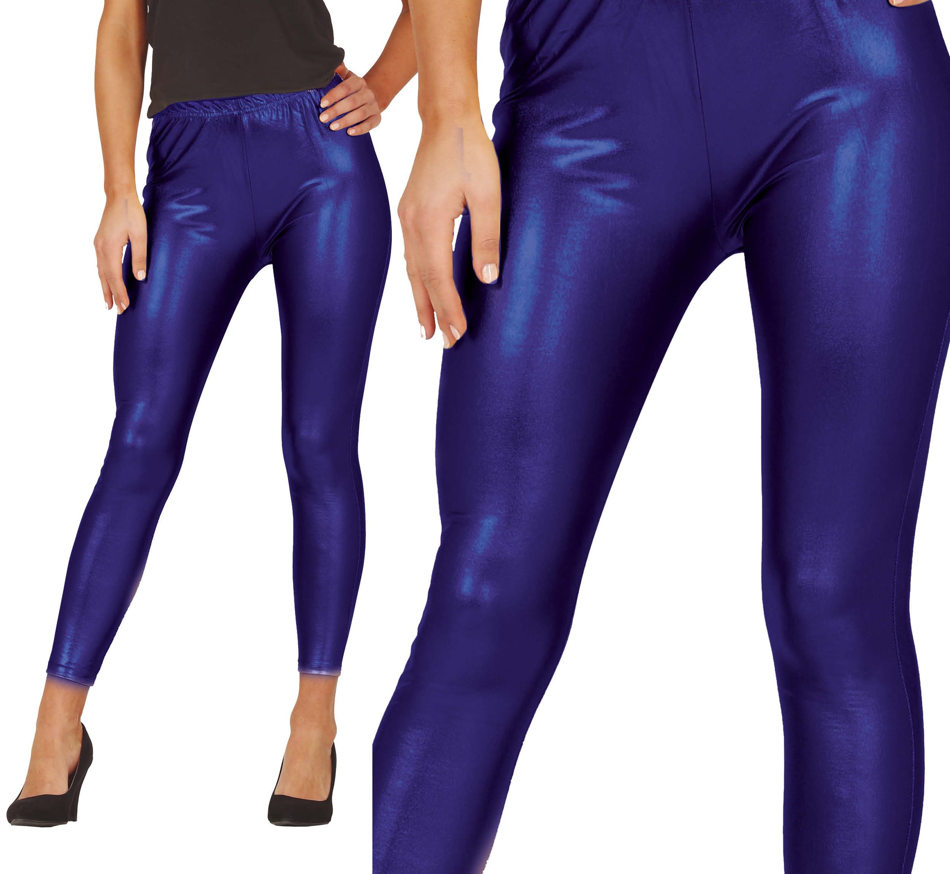 METALLIC LEGGINGS