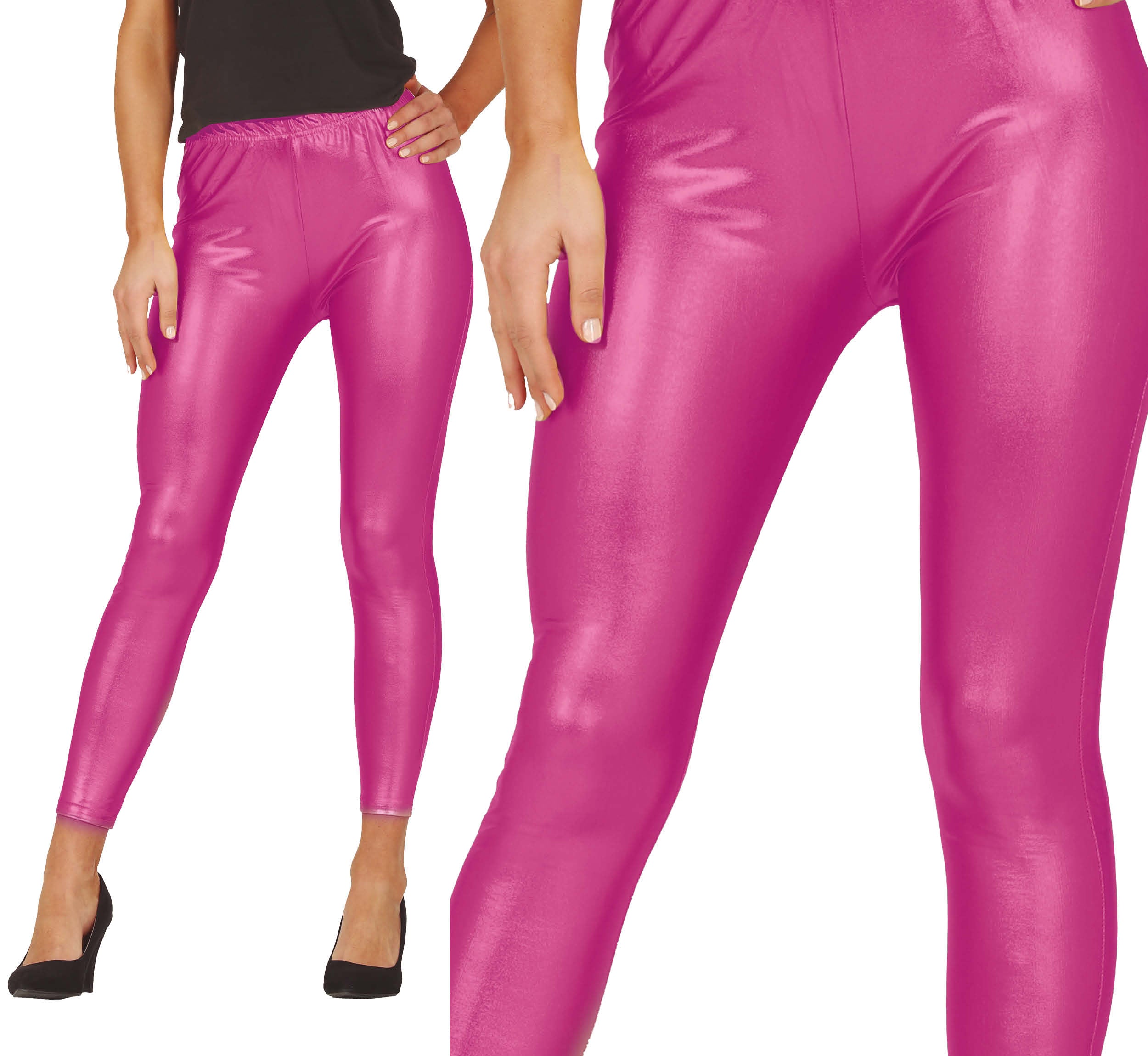 METALLIC LEGGINGS