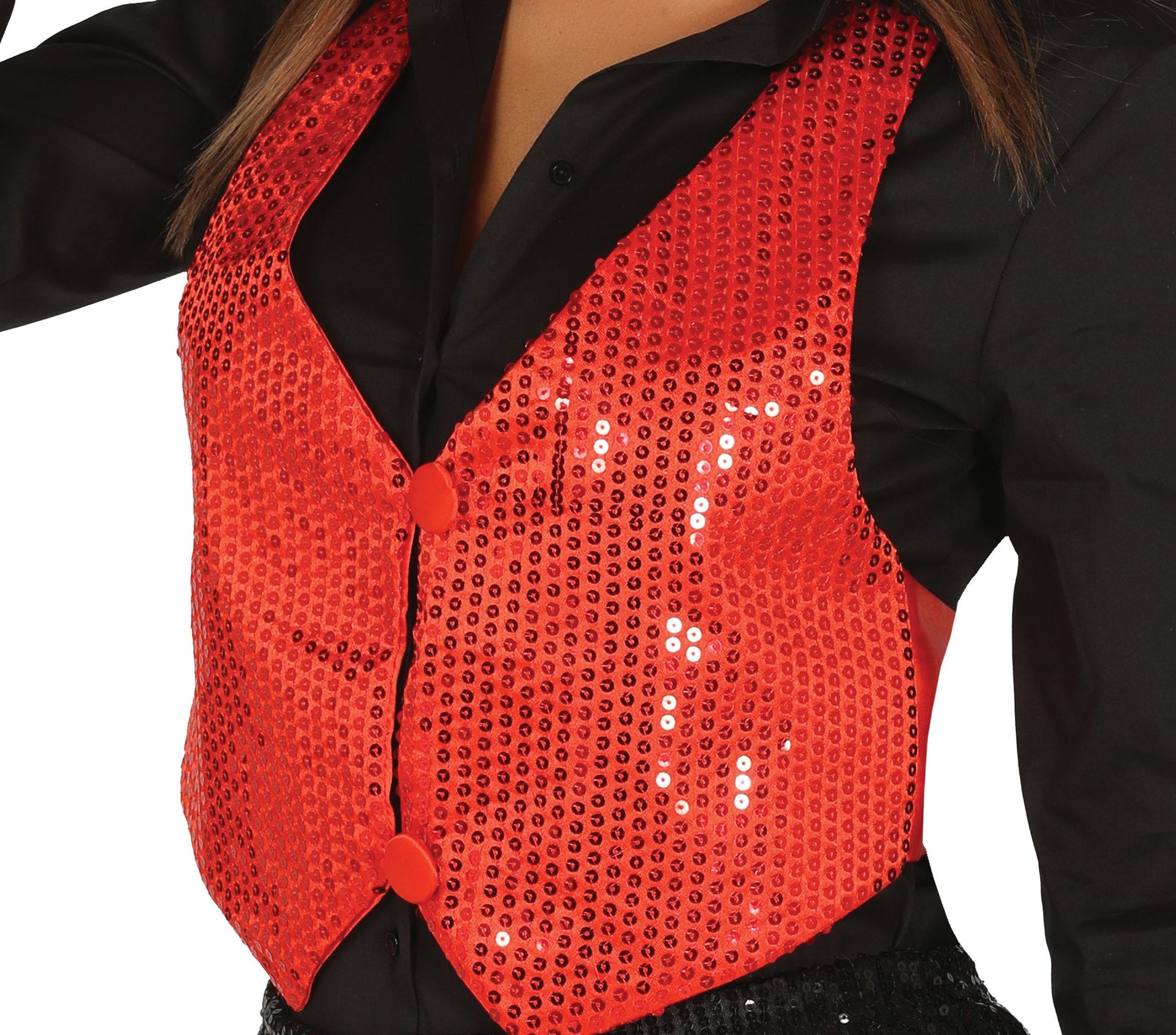 LADY SEQUINED WAISTCOAT