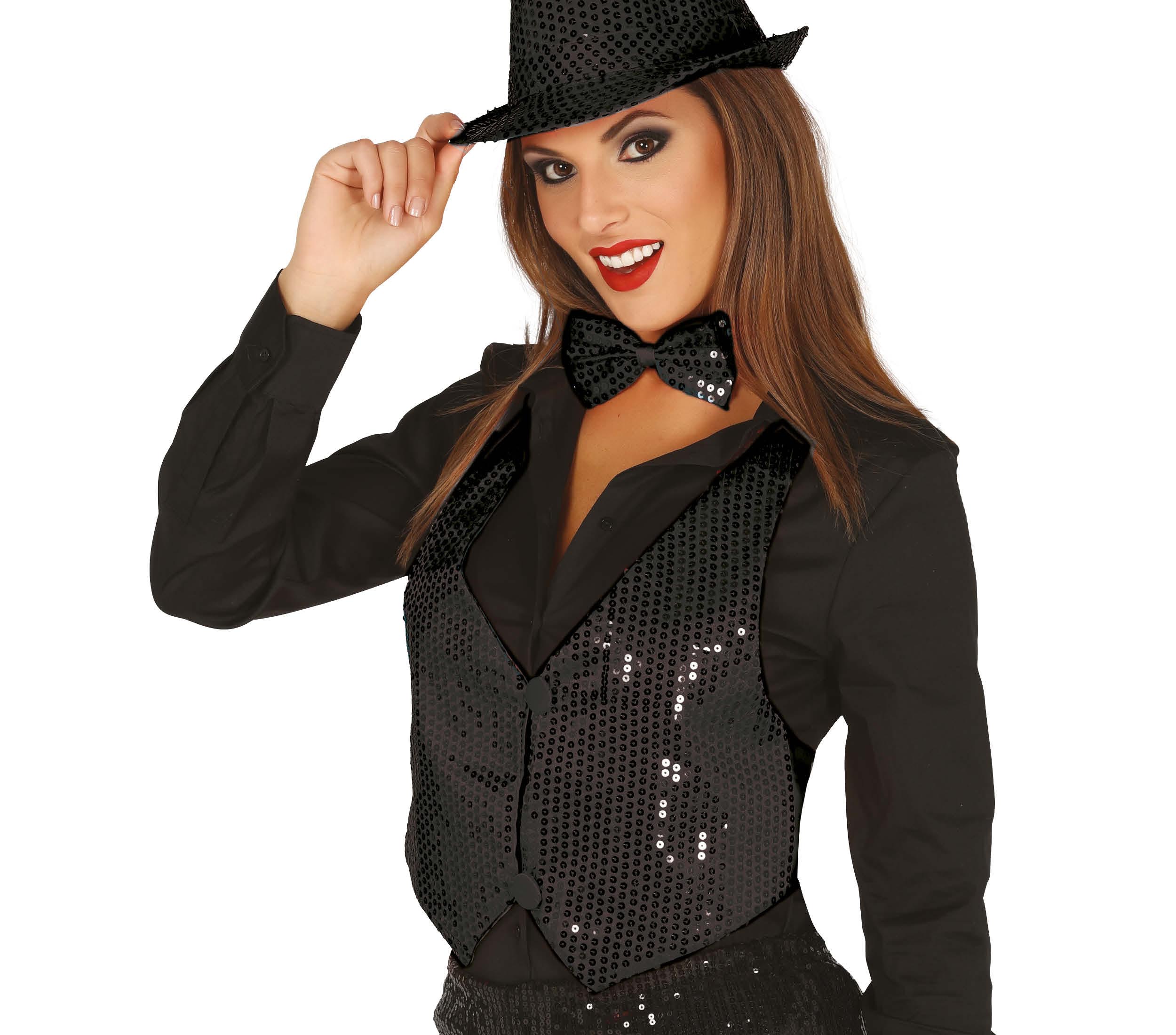 LADY SEQUINED WAISTCOAT