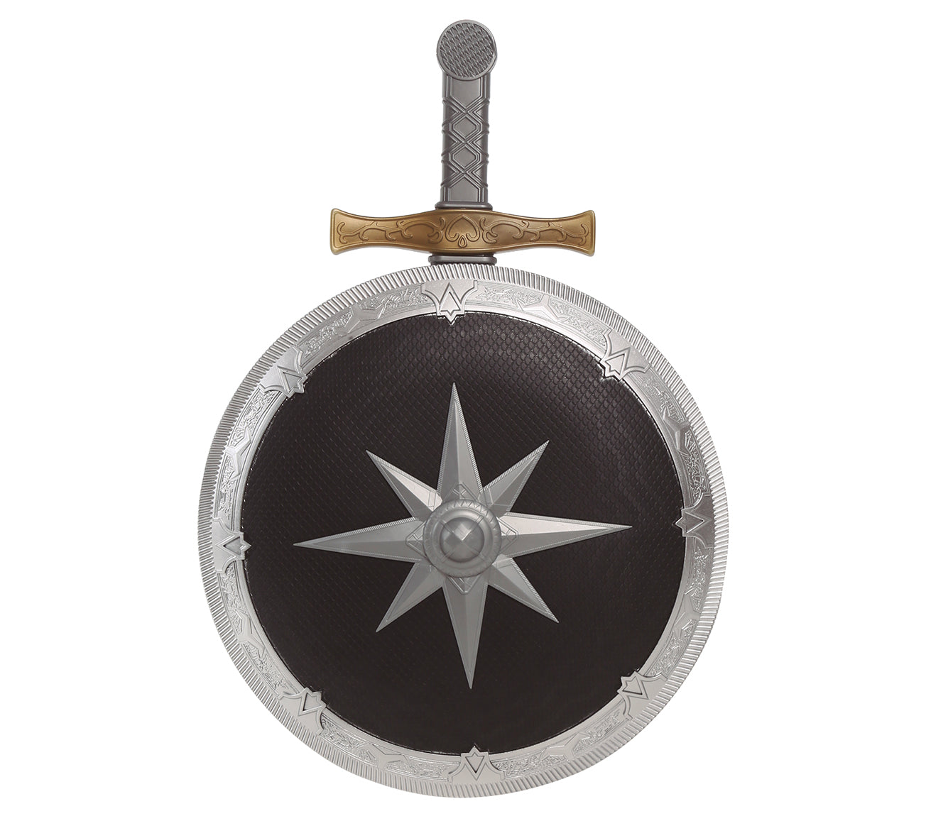 MEDIEVAL SHIELD 35 CMS. AND SWORD 50 CMS