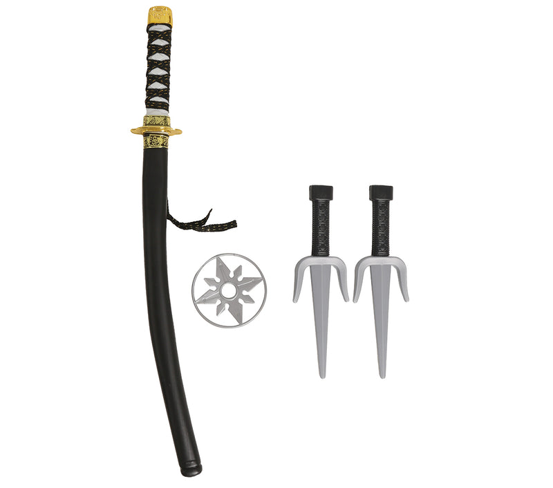 SET NINJA WITH JAPANESE SABRE