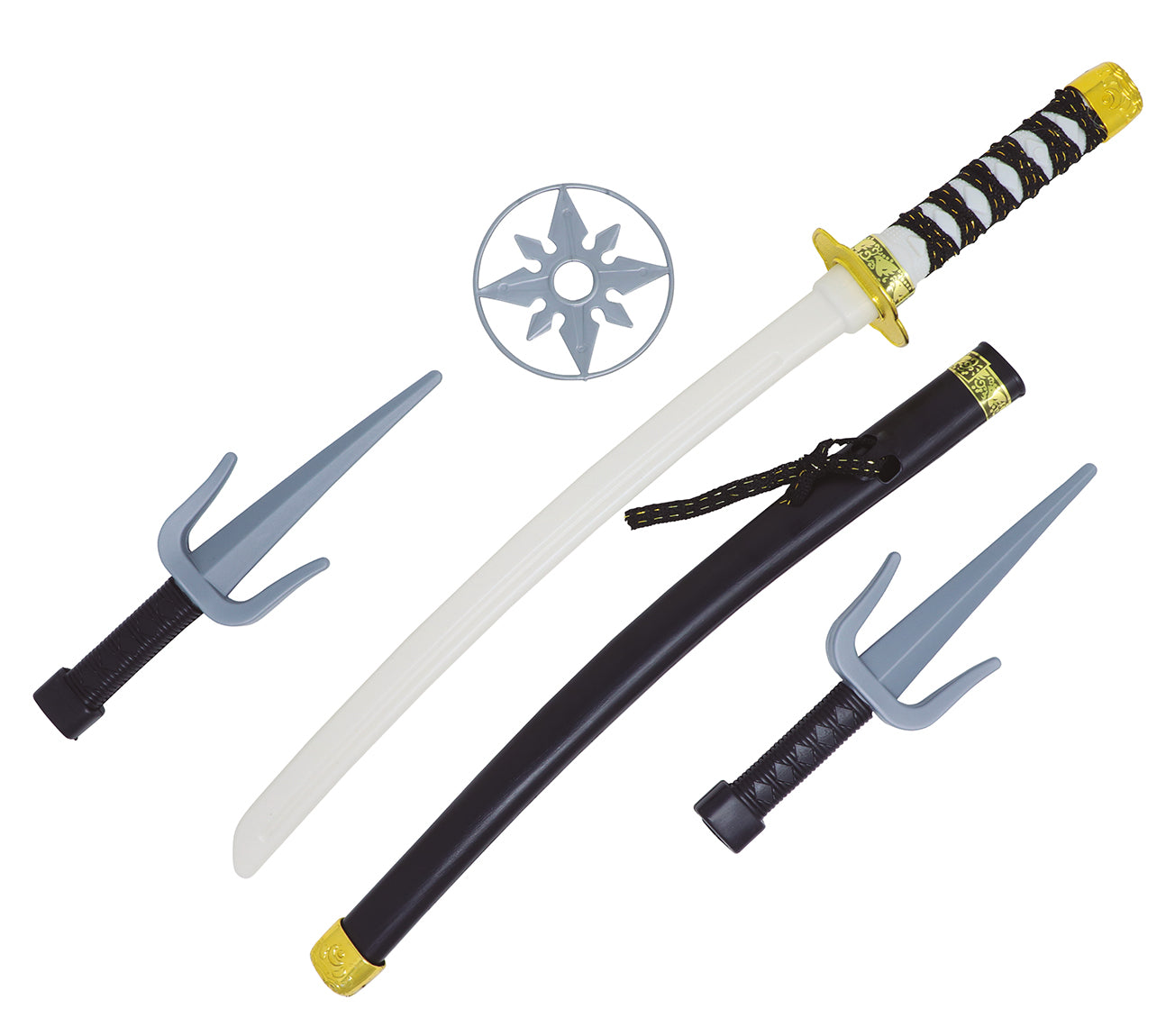 SET NINJA WITH JAPANESE SABRE