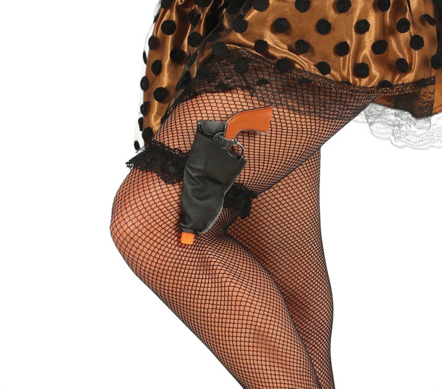SUSPENDER WITH GUN 18 CMS.