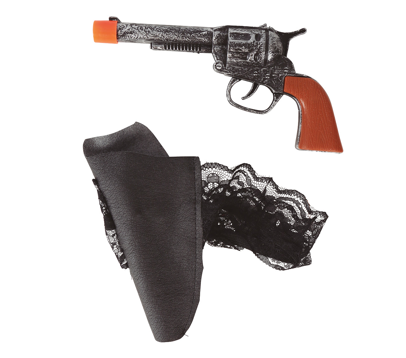 SUSPENDER WITH GUN 18 CMS.