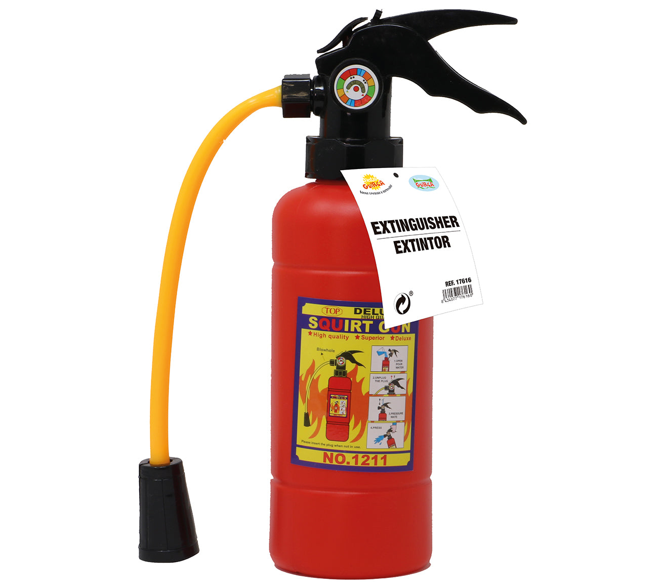 EXTINGUISHER PLASTIC 30 CMS.