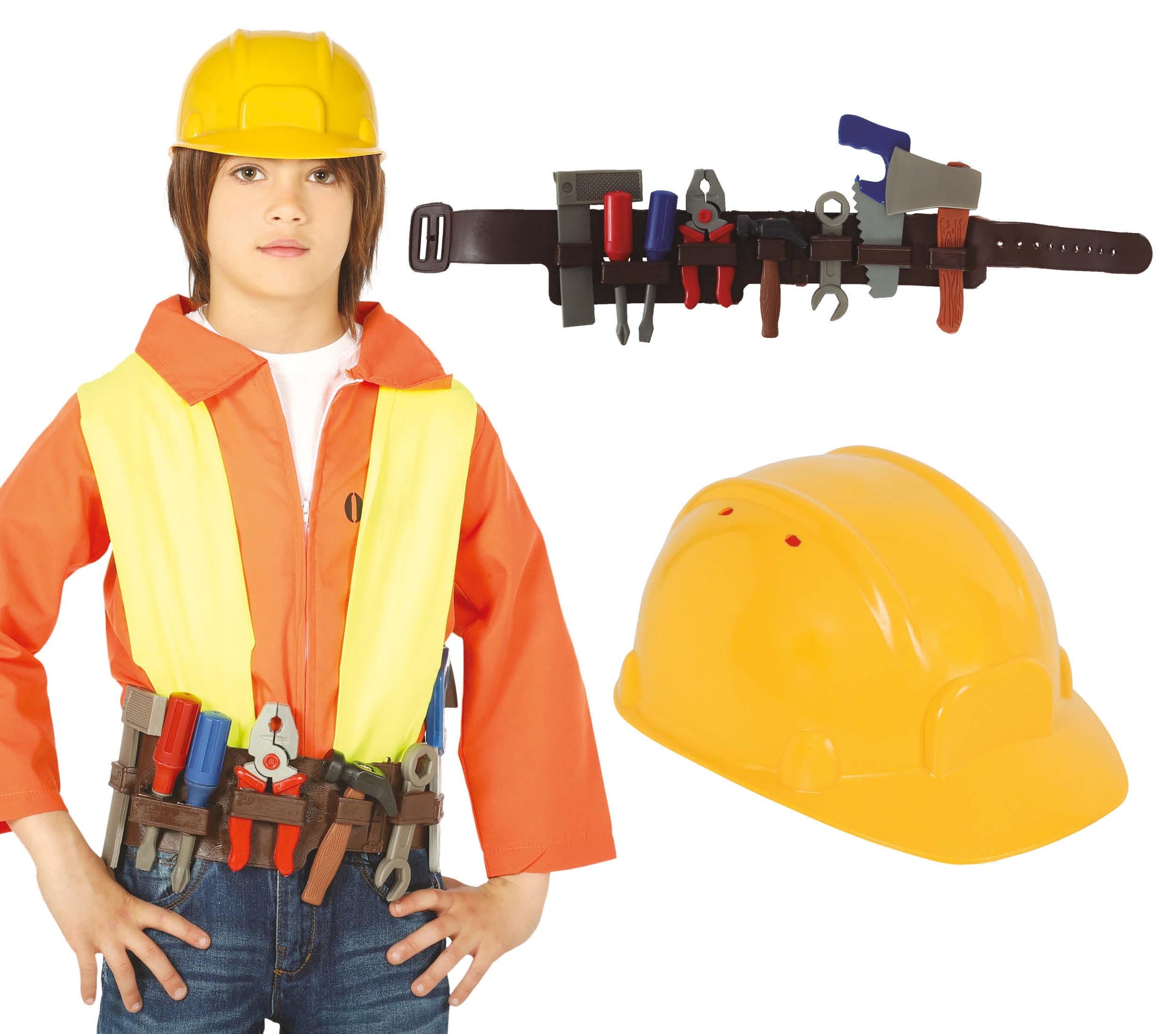 TOOL BELT WITH HELMET