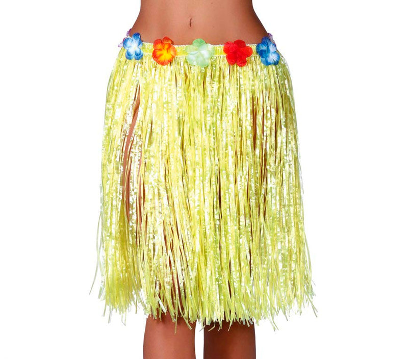HAWAIIAN SKIRT FLOWERS, 55 CM