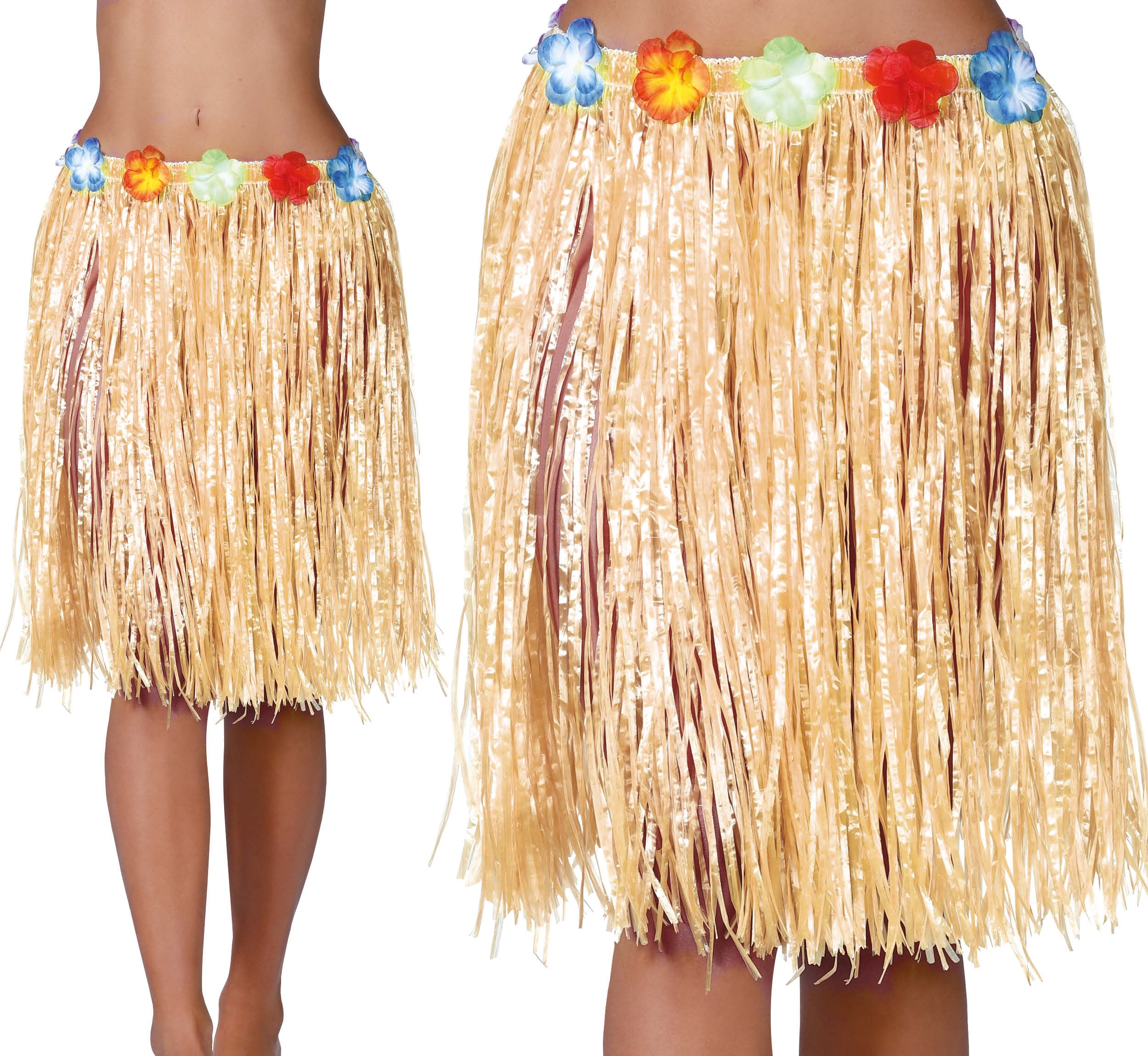HAWAIIAN SKIRT FLOWERS, 55 CM