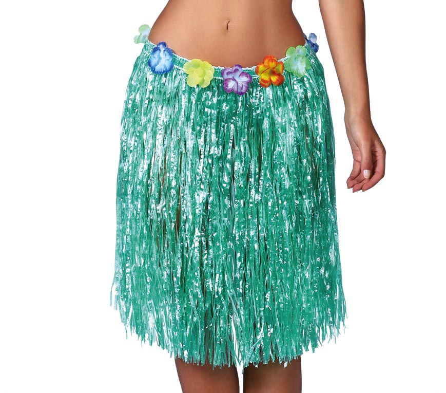 HAWAIIAN SKIRT FLOWERS, 55 CM