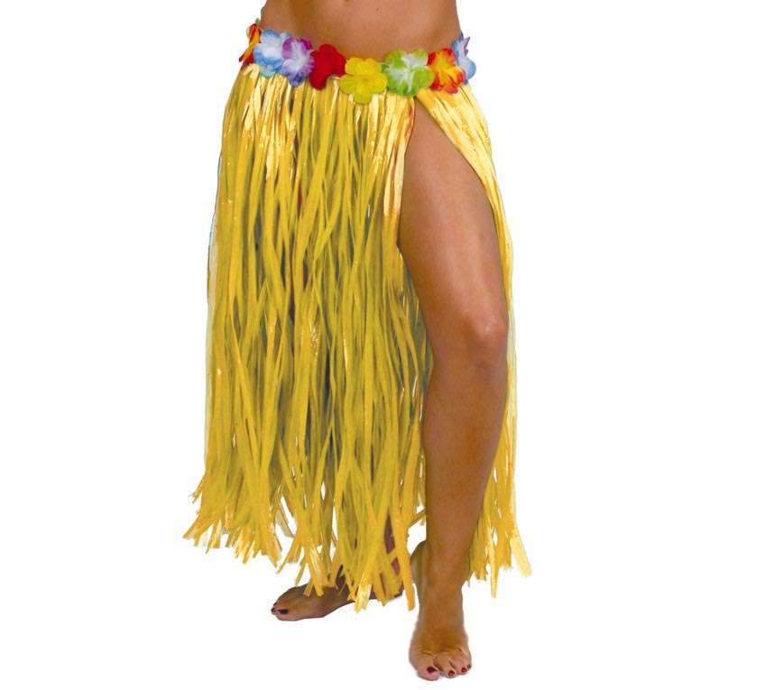 HAWAIIAN SKIRT FLOWERS, 75 CM