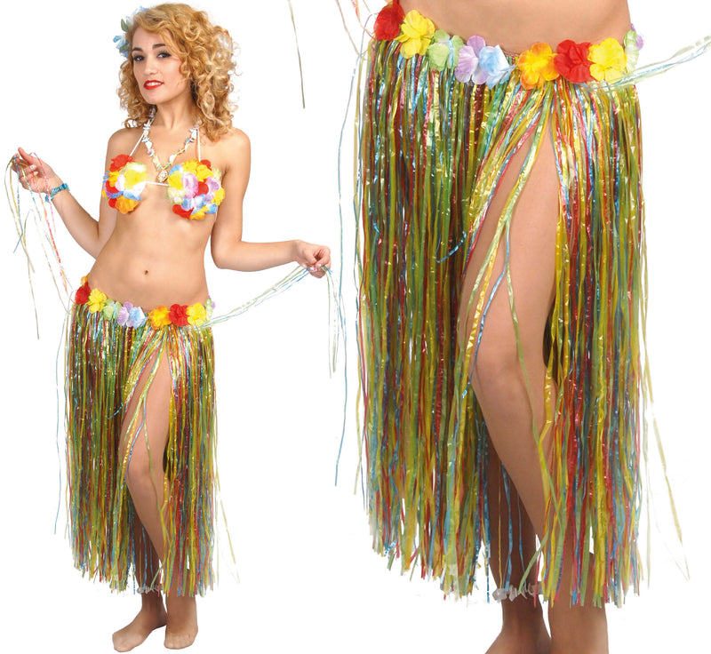 HAWAIIAN SKIRT FLOWERS, 75 CM
