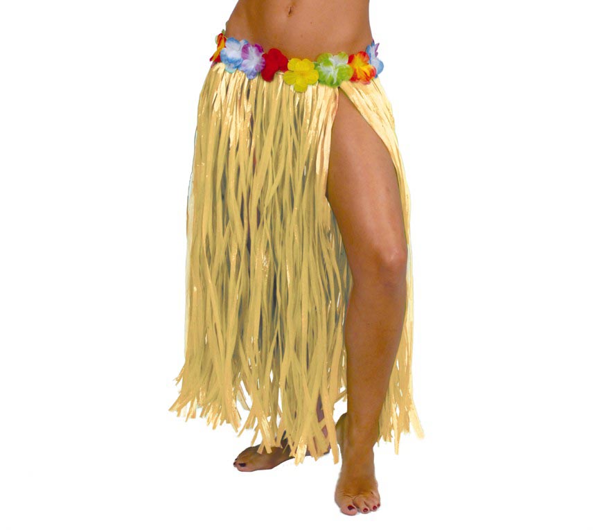 HAWAIIAN SKIRT FLOWERS, 75 CM