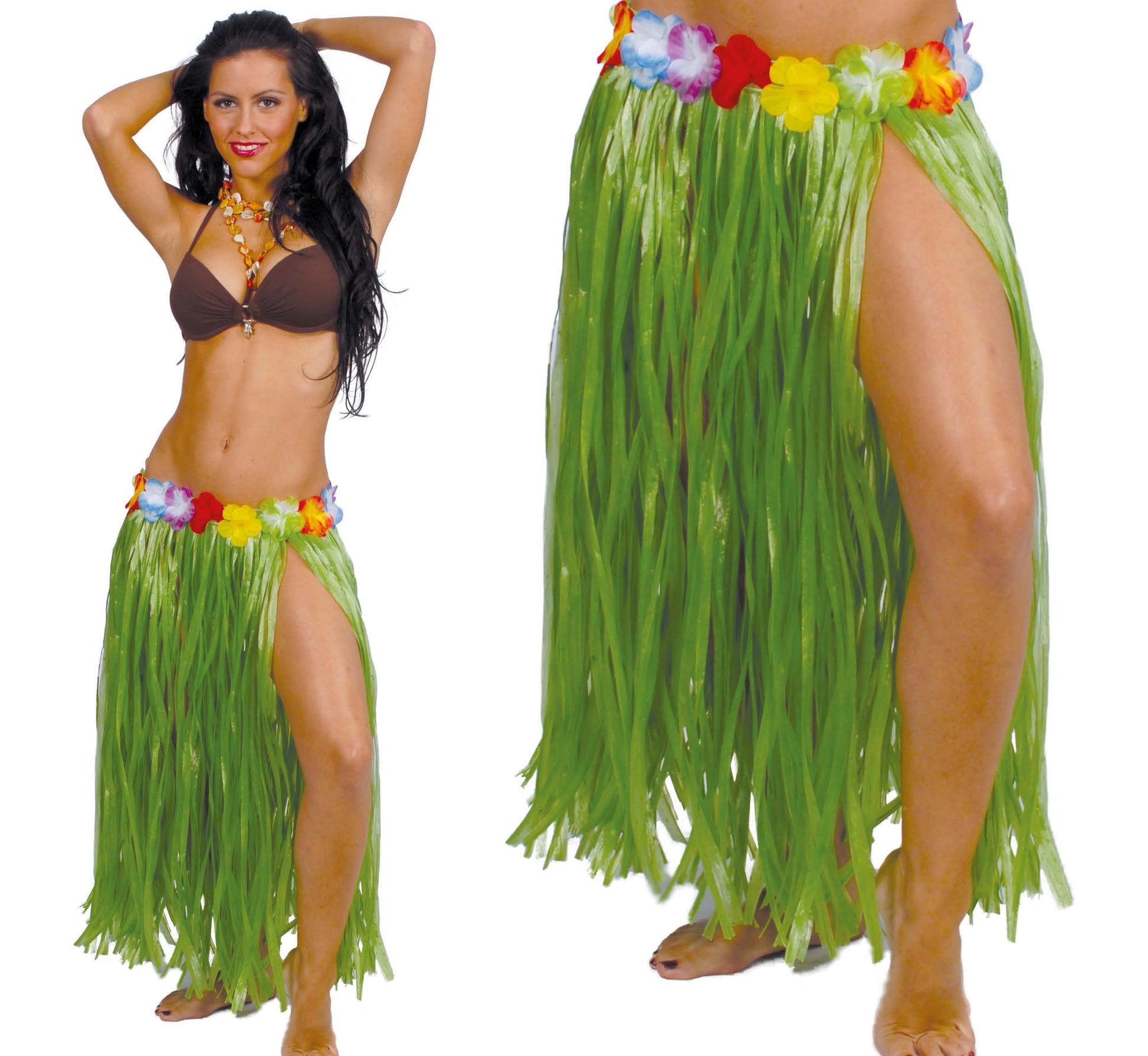 HAWAIIAN SKIRT FLOWERS, 75 CM