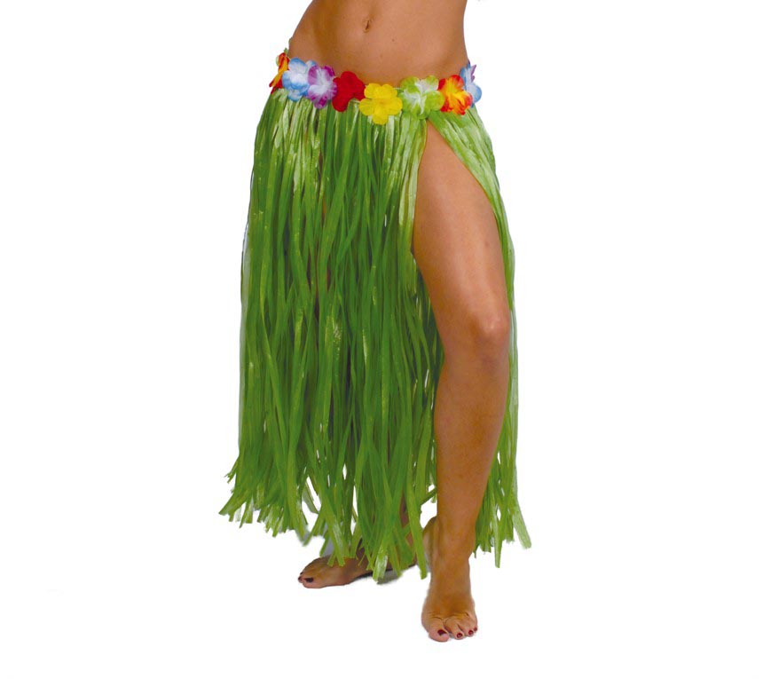 HAWAIIAN SKIRT FLOWERS, 75 CM
