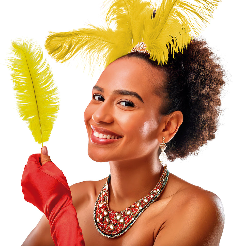 BAG 12 OSTRICH FEATHERS 30 CMS
