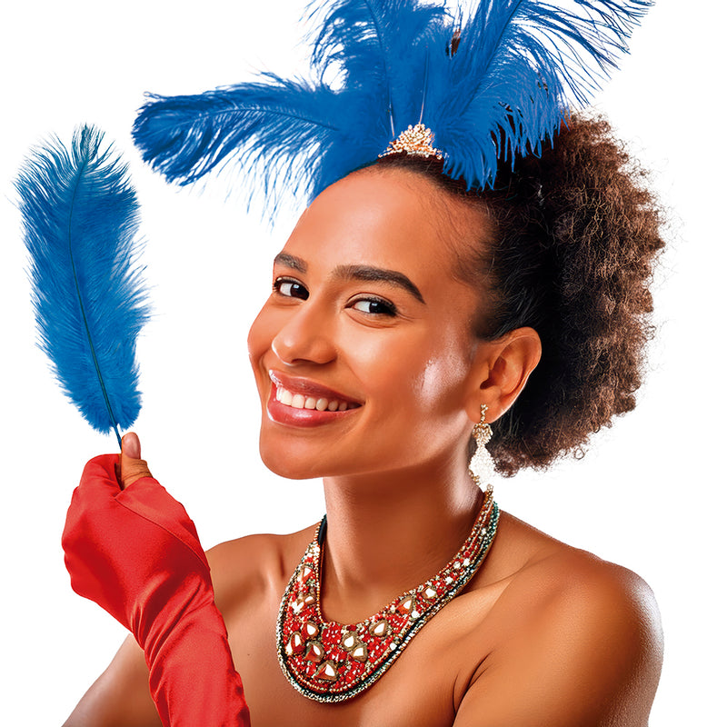 BAG 12 OSTRICH FEATHERS 30 CMS