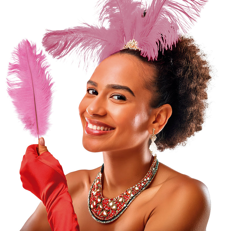 BAG 12 OSTRICH FEATHERS 30 CMS