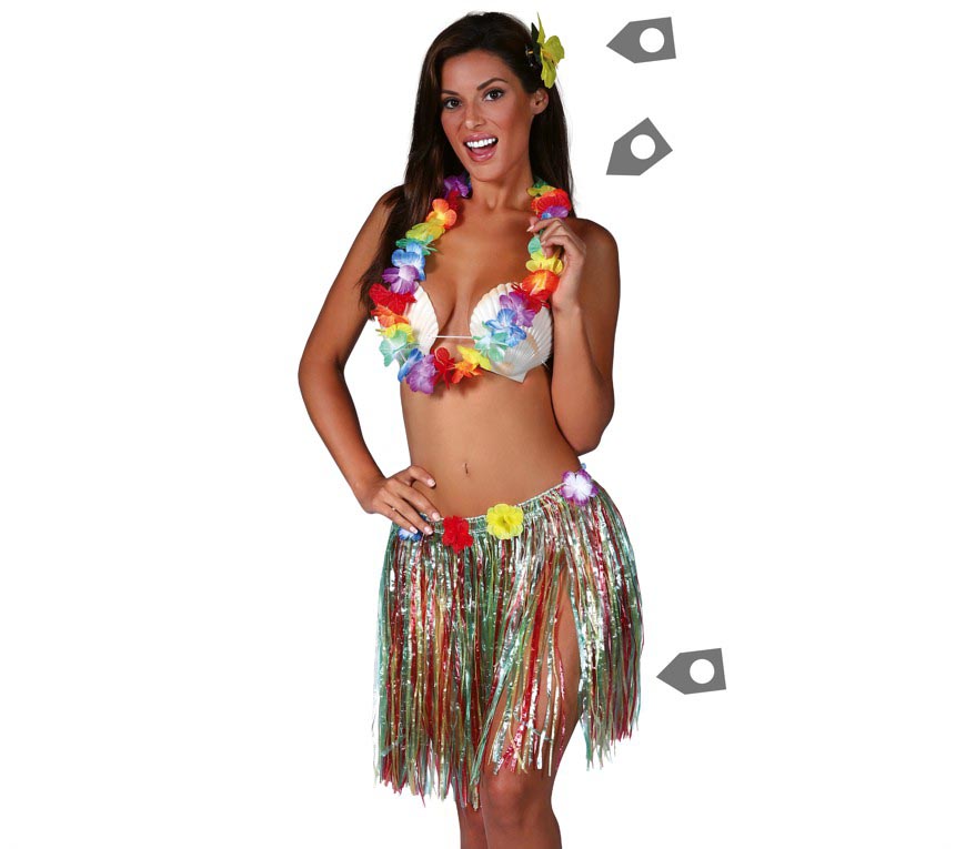 SET HAWAIIAN MULTICOLOUR (3 PIECES)
