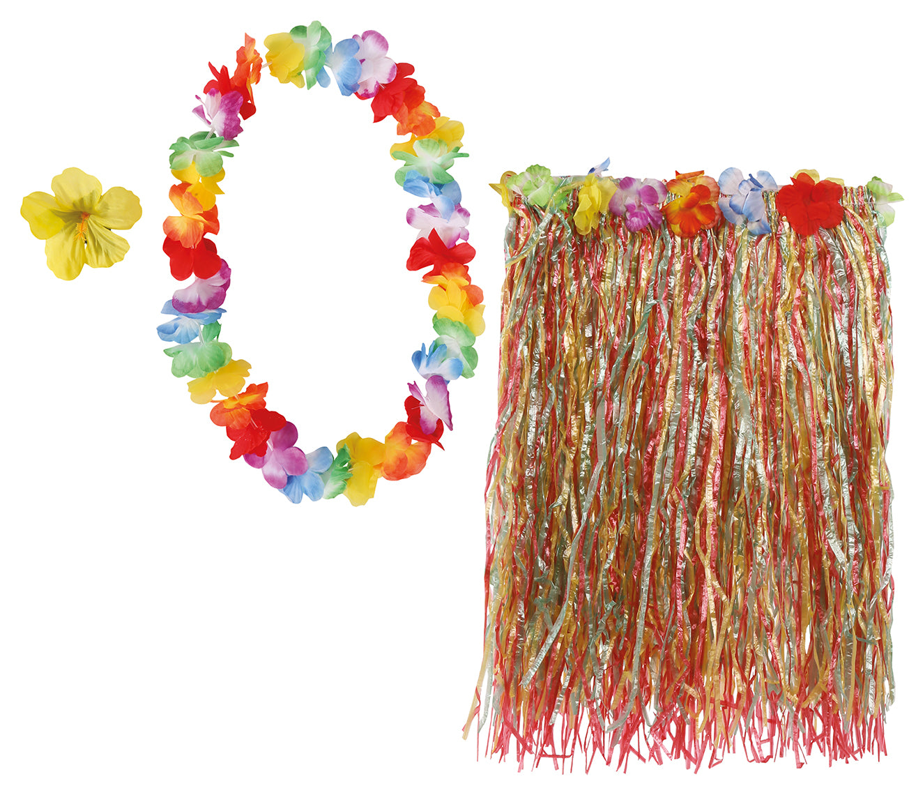 SET HAWAIIAN MULTICOLOUR (3 PIECES)