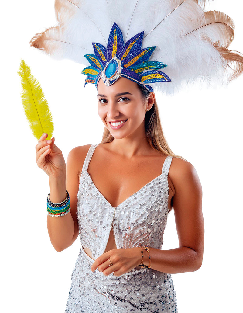 BAG 12 OSTRICH FEATHER BIG 40 CMS