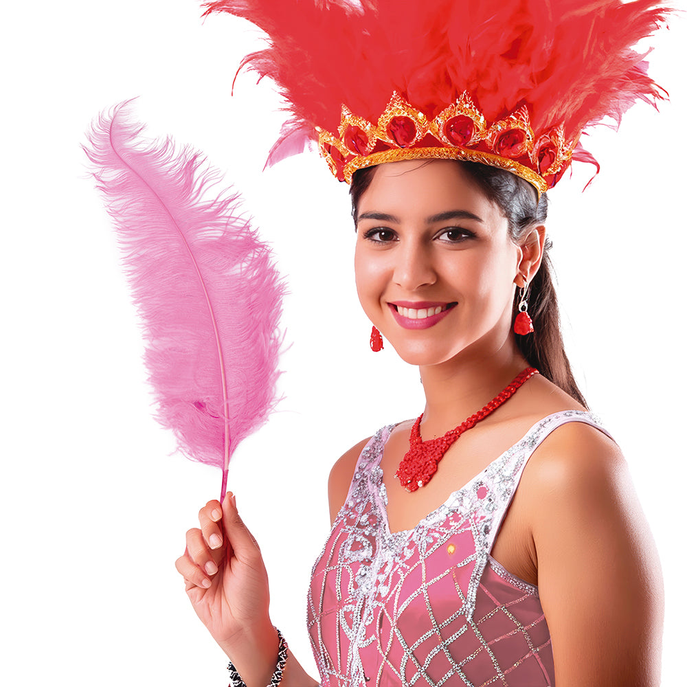 BAG 12 OSTRICH FEATHER GIANT 50 CMS.