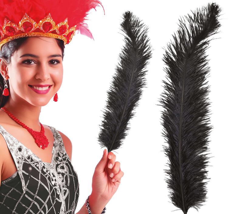BAG 12 OSTRICH FEATHER GIANT 50 CMS.