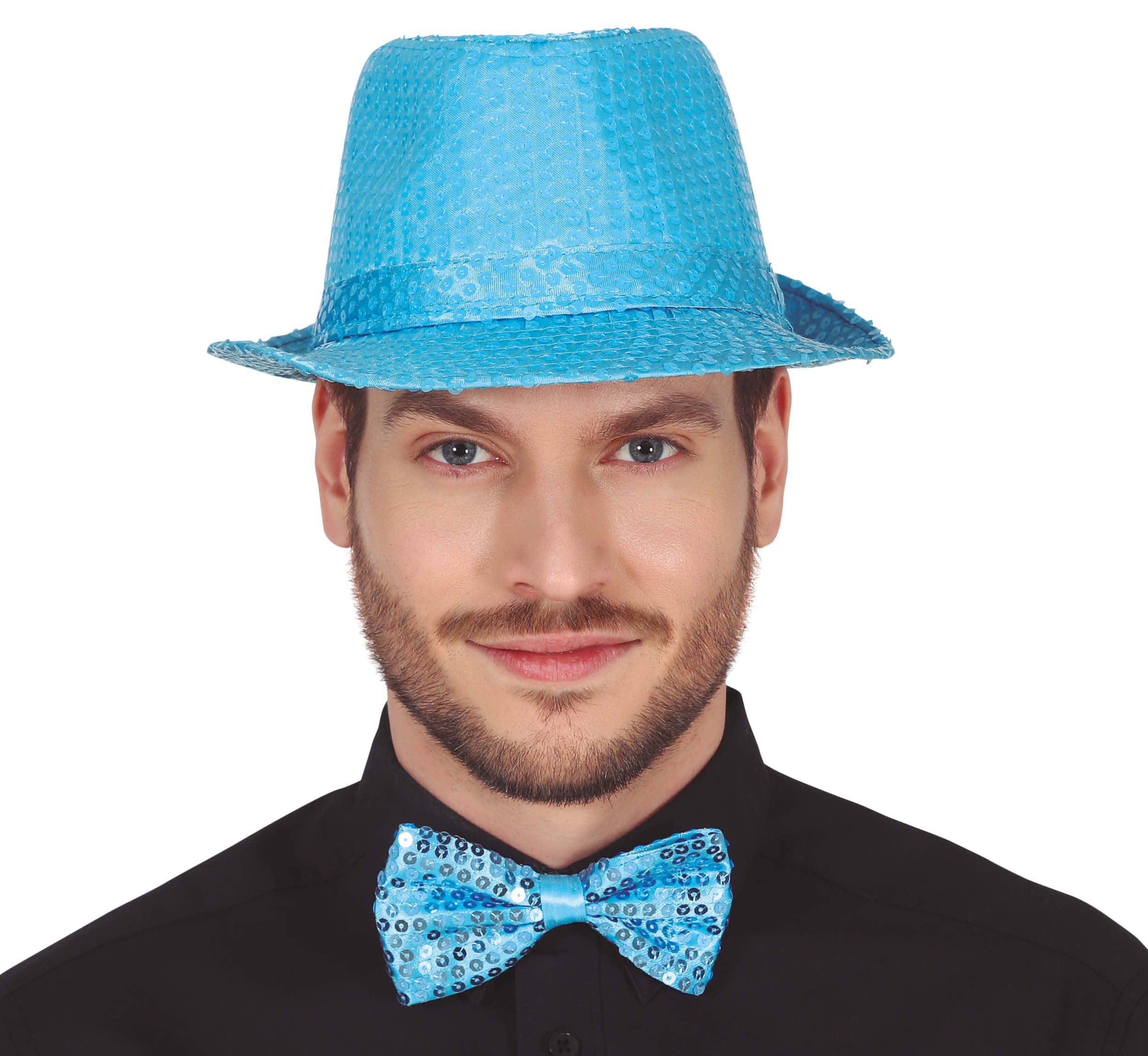 SEQUINED BOW TIE, 12 CM