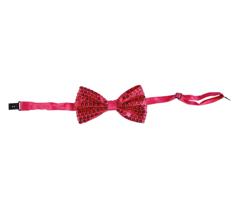 SEQUINED BOW TIE, 12 CM