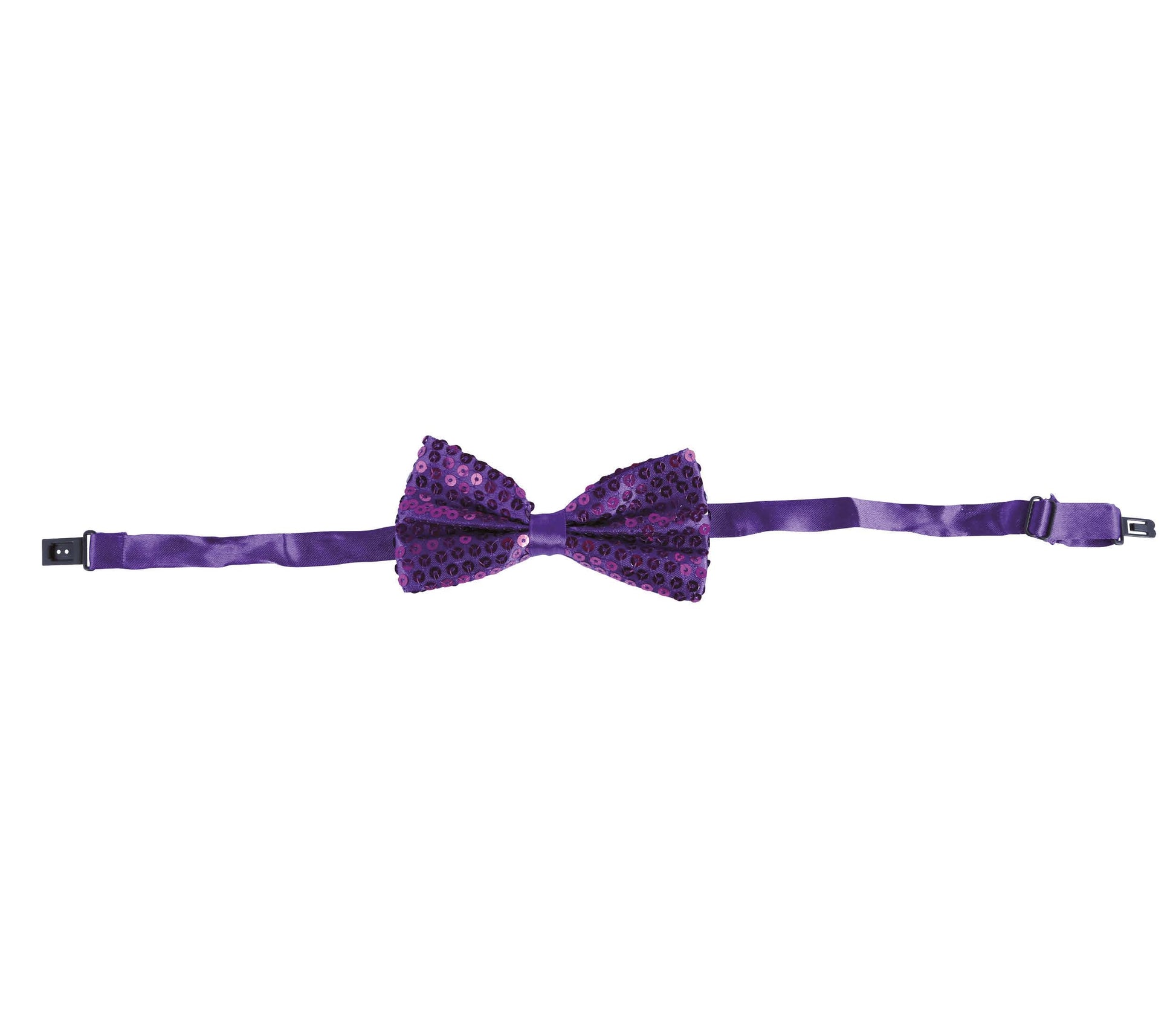 SEQUINED BOW TIE, 12 CM