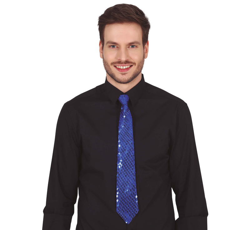 SEQUINS TIE 35 CM
