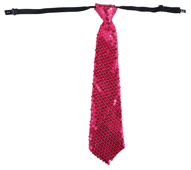 SEQUINS TIE 35 CM