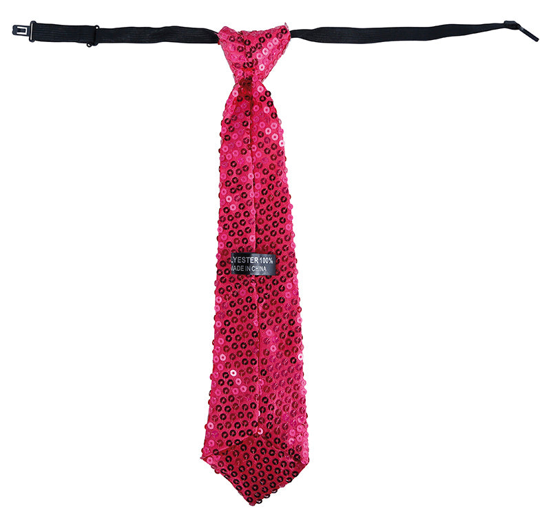 SEQUINS TIE 35 CM