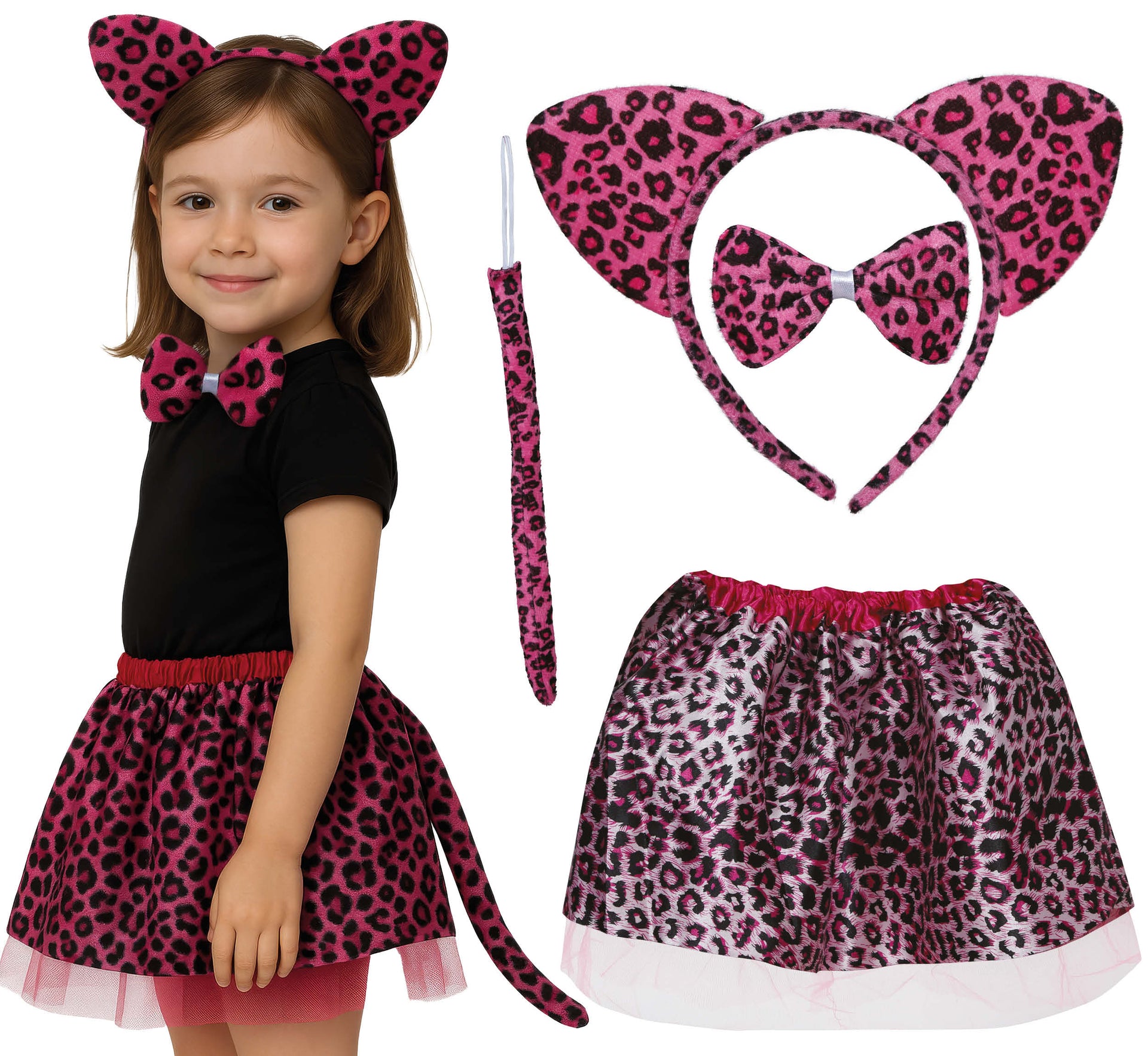 PINK LEOPARD SET
