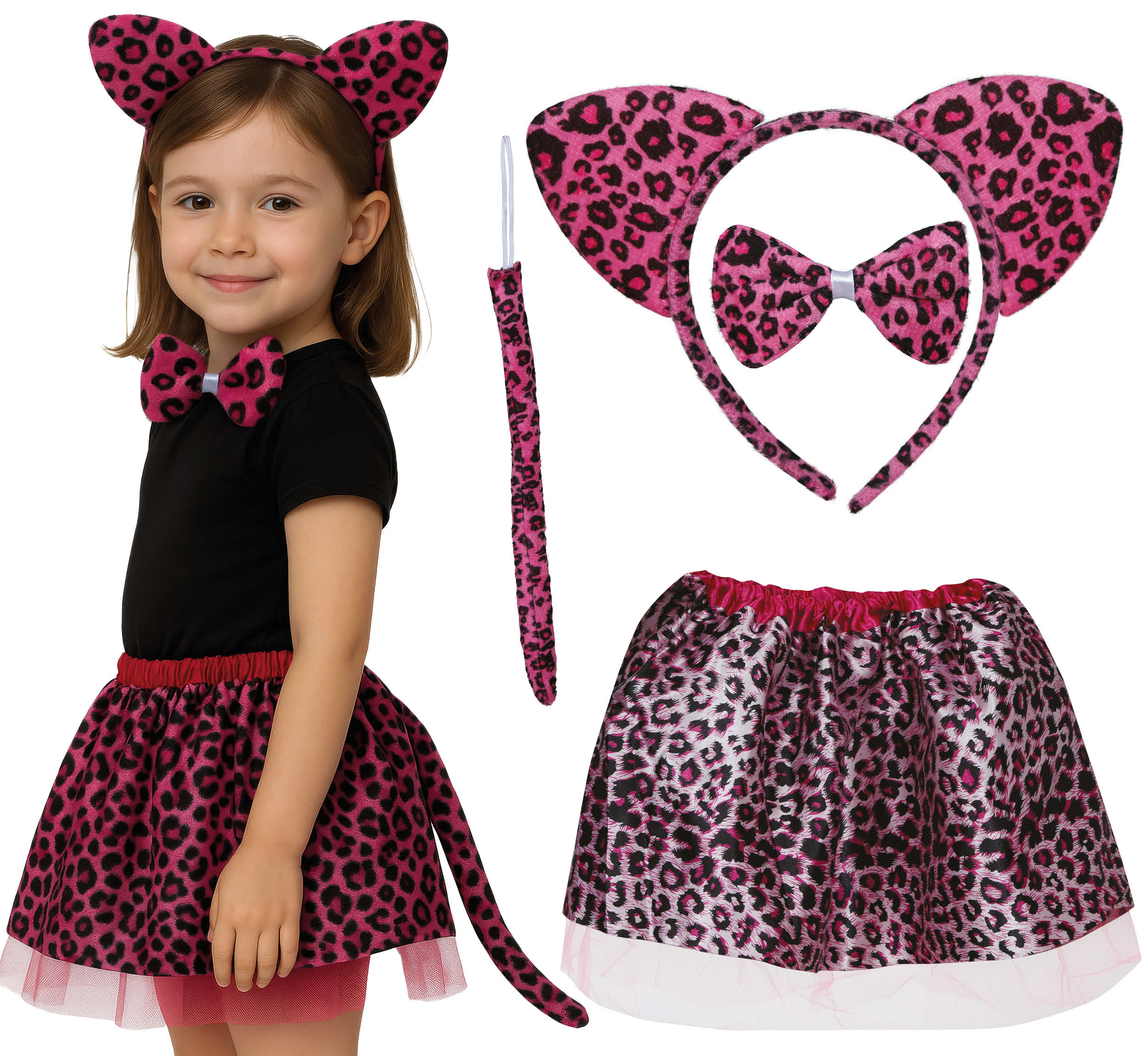 PINK LEOPARD SET