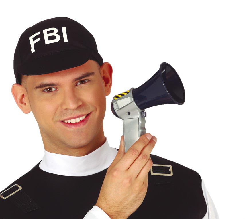 POLICE MEGAPHONE WITH SOUND