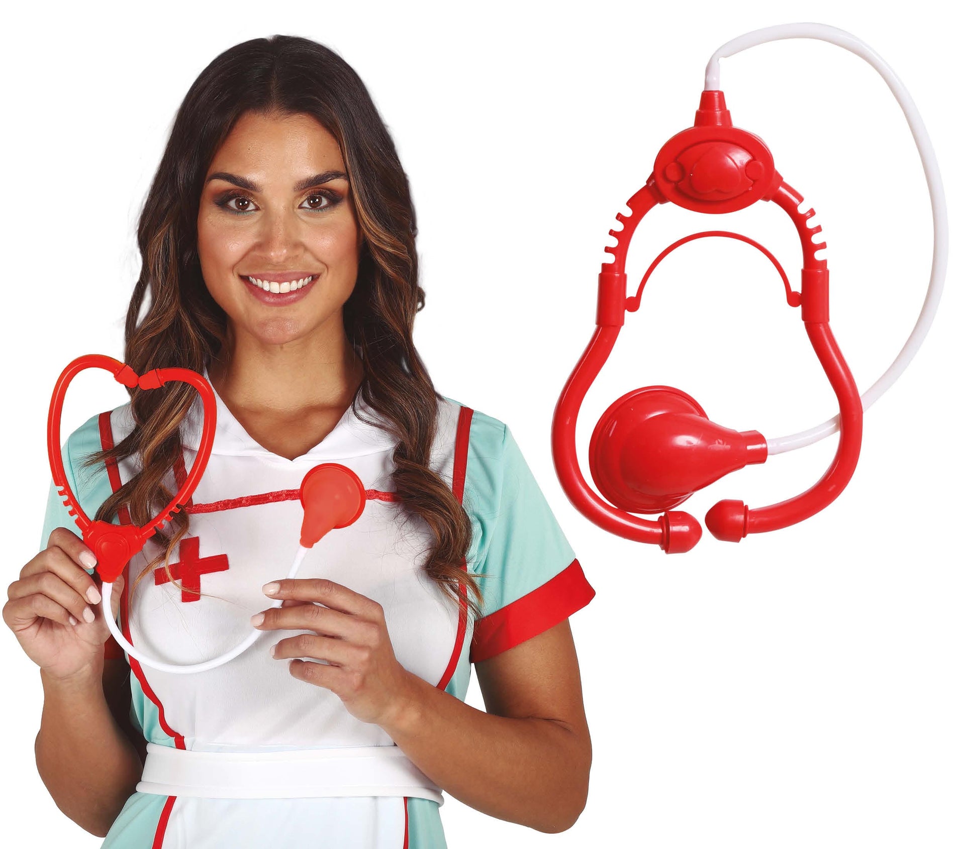 RED/BLACK STETHOSCOPE